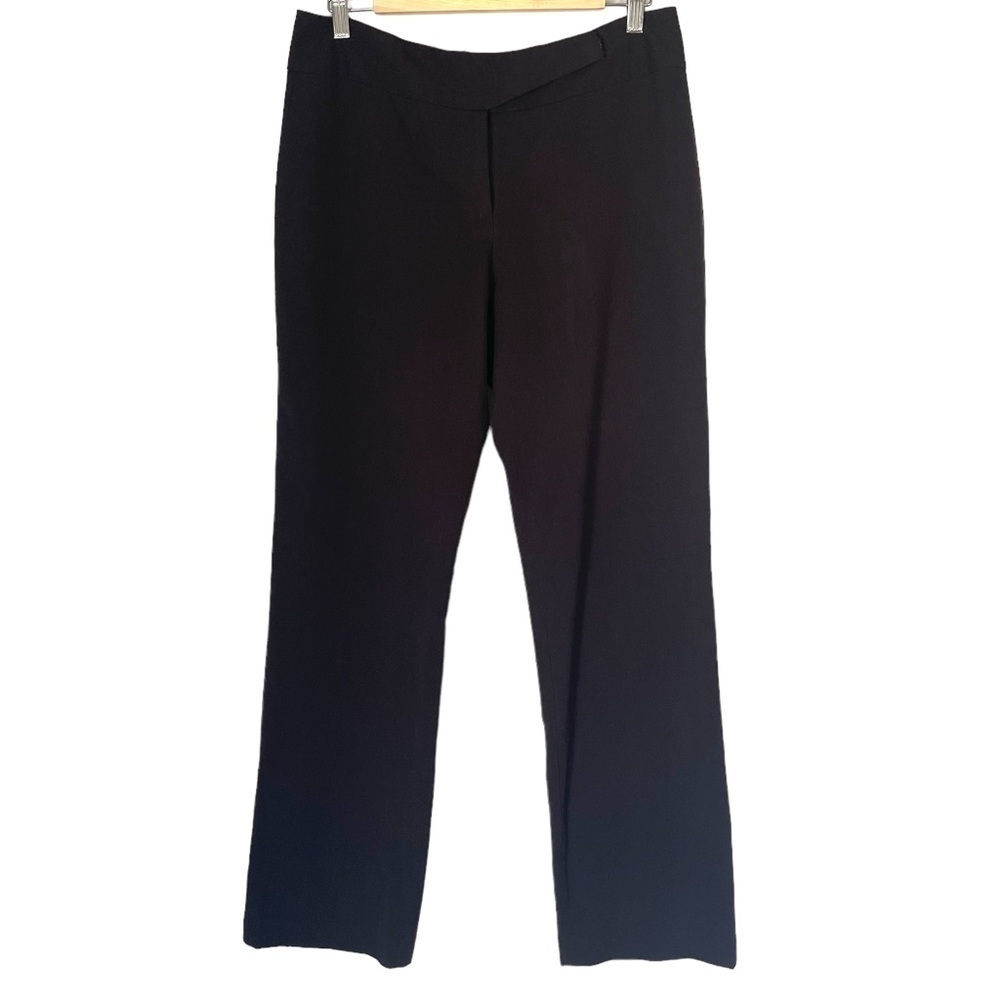 𝅺tahari Straight Leg Black Work Pants/Trousers Size 10